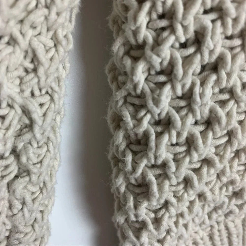 47.  MADEWELL Women’s French Quarter Pullover Sweater Beige Size XXS - Picture 6 of 9